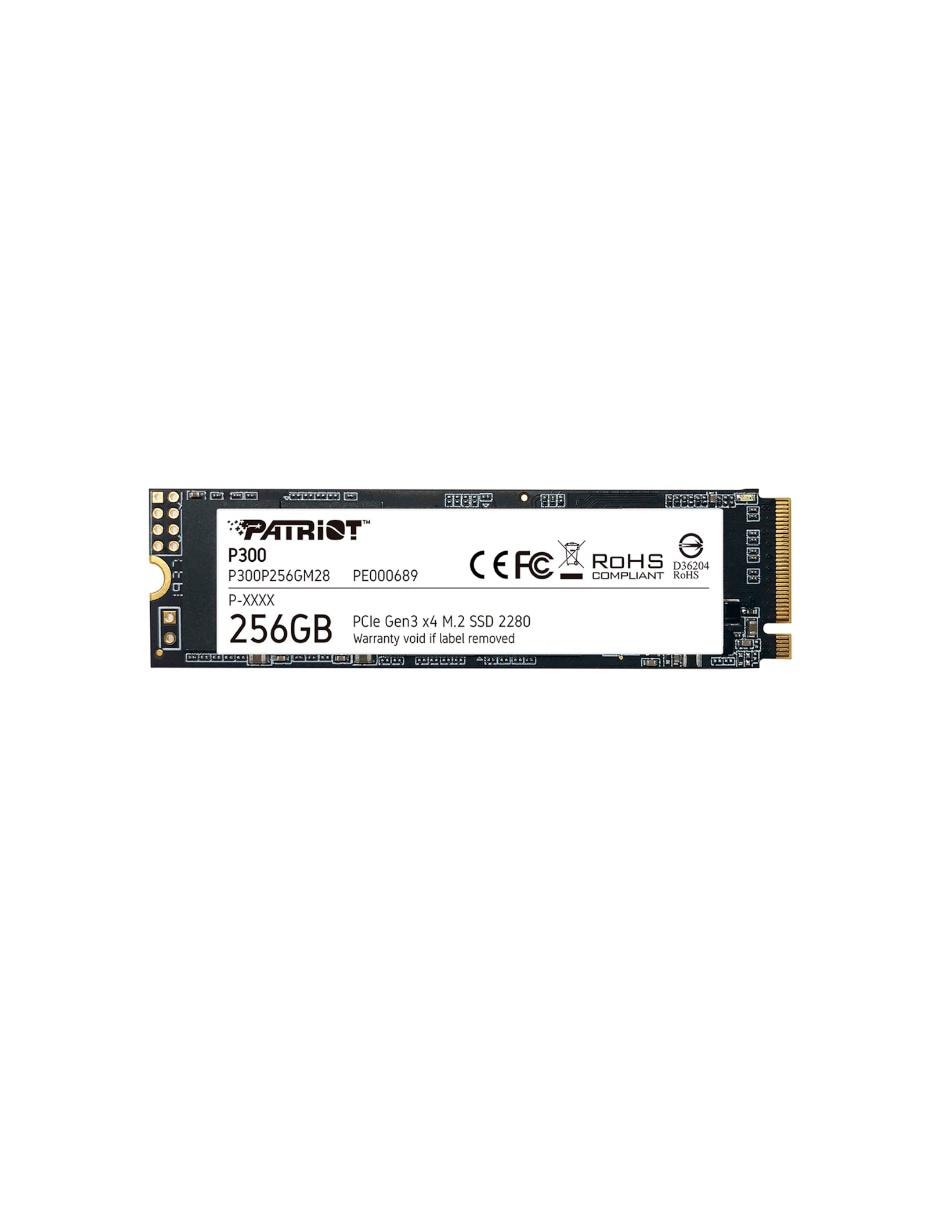 Unidad SSD capacidad 256 GB Unidad SSD capacidad 256 GB