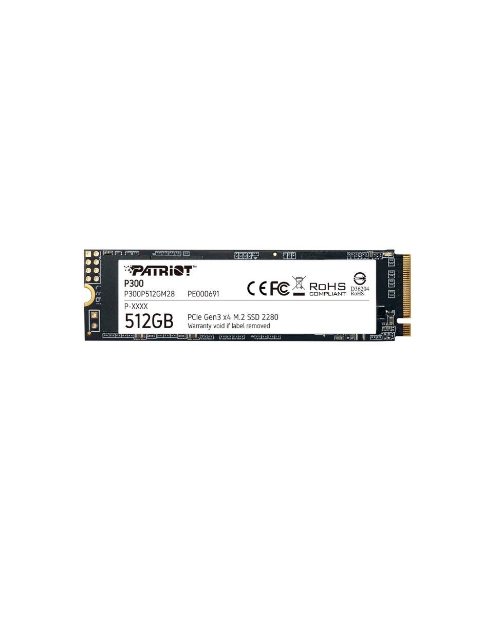 Unidad SSD capacidad 512 GB Unidad SSD capacidad 512 GB
