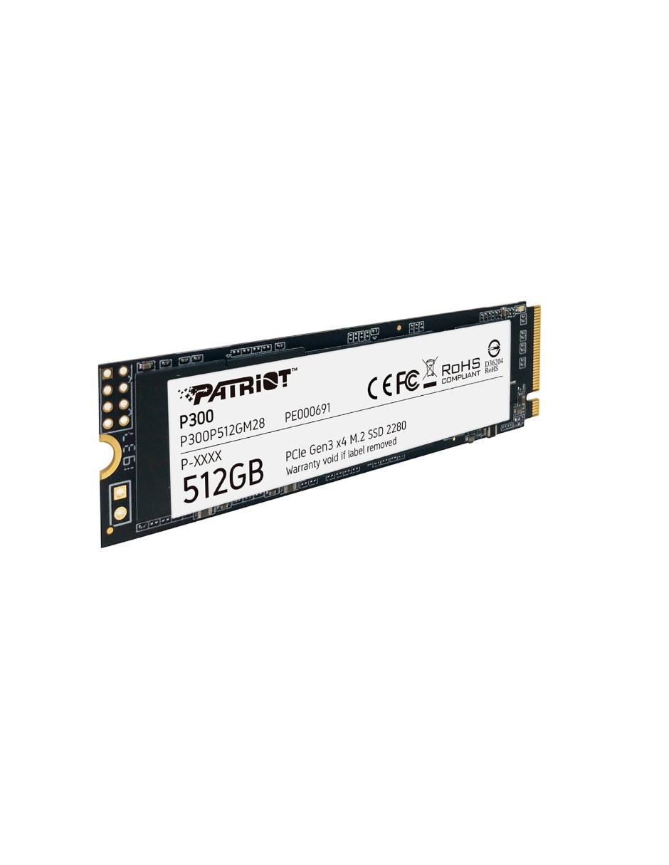 Unidad SSD capacidad 512 GB 2