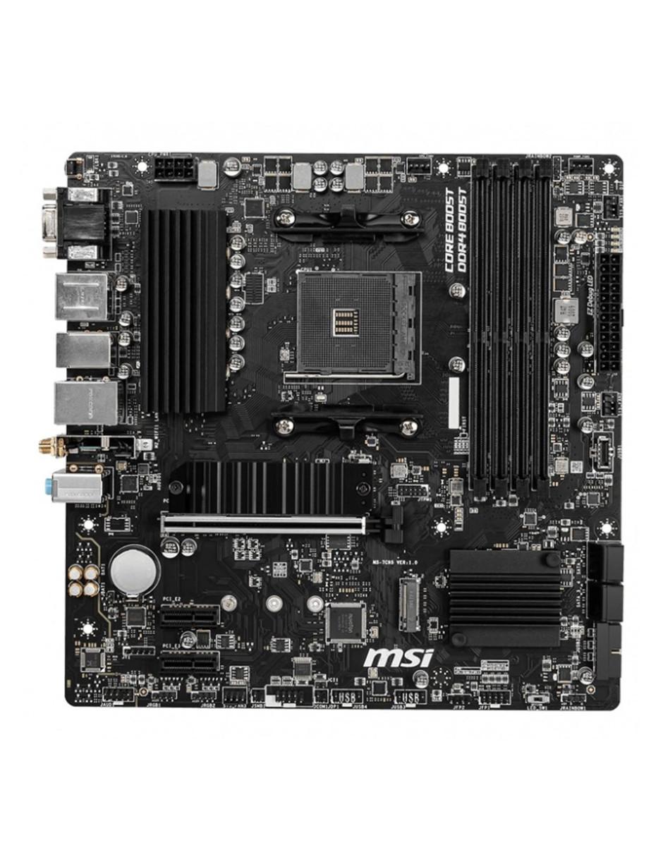 Tarjeta madre B550M PRO-VDH WIFI compatible con procesador AMD 3