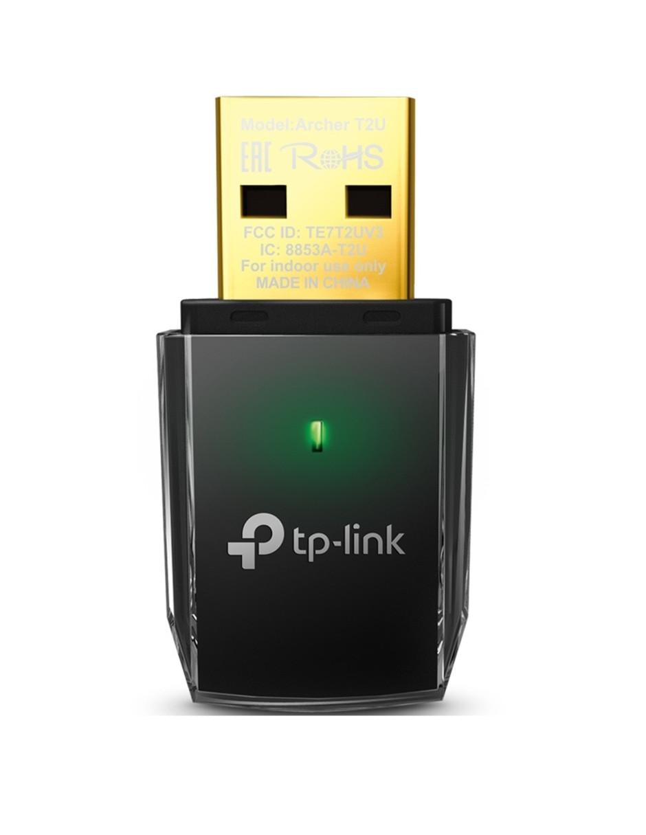 Adaptador Inalámbrico USB Archer T2U Dual Band 802.11ac 600Mbps