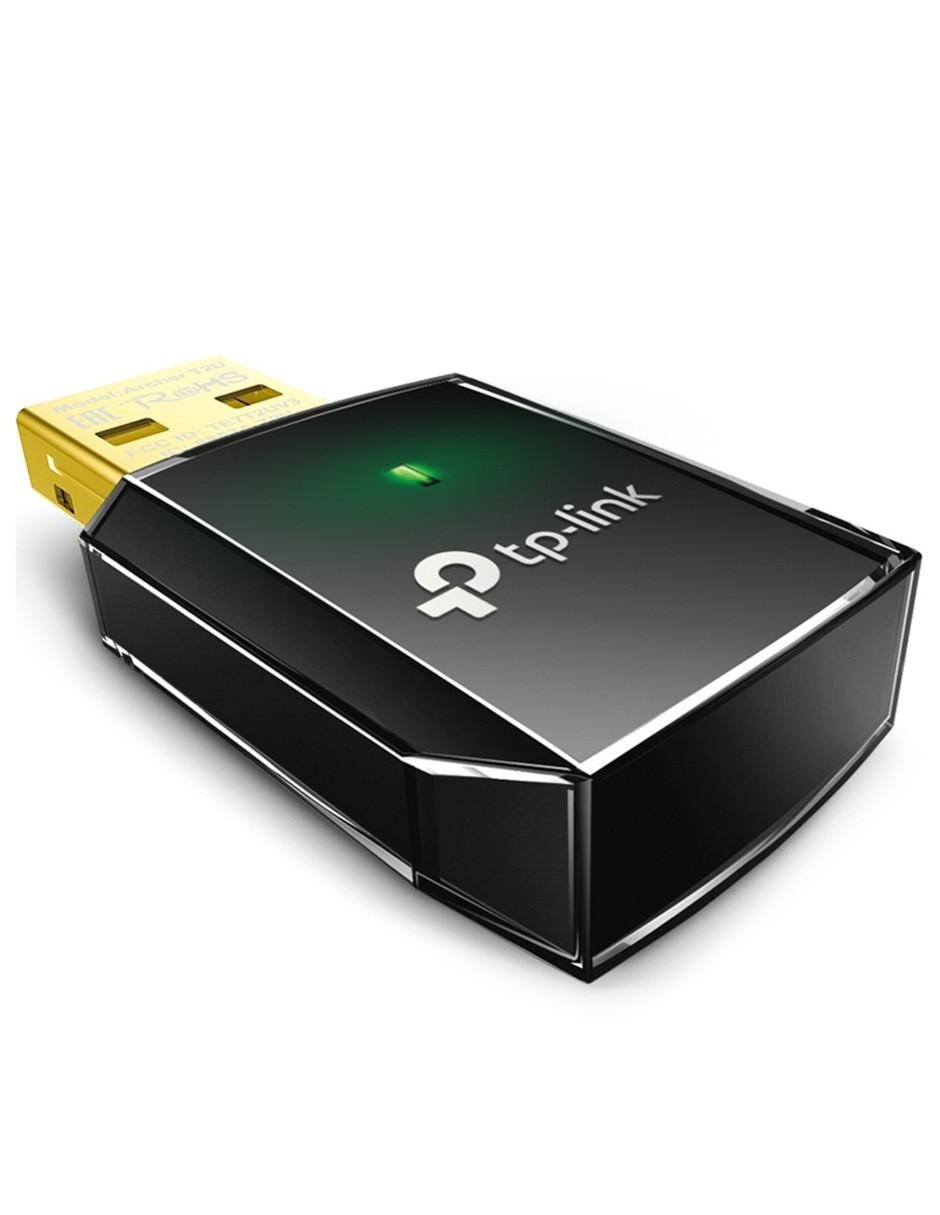 Adaptador Inalámbrico USB Archer T2U Dual Band 802.11ac 600Mbps 2