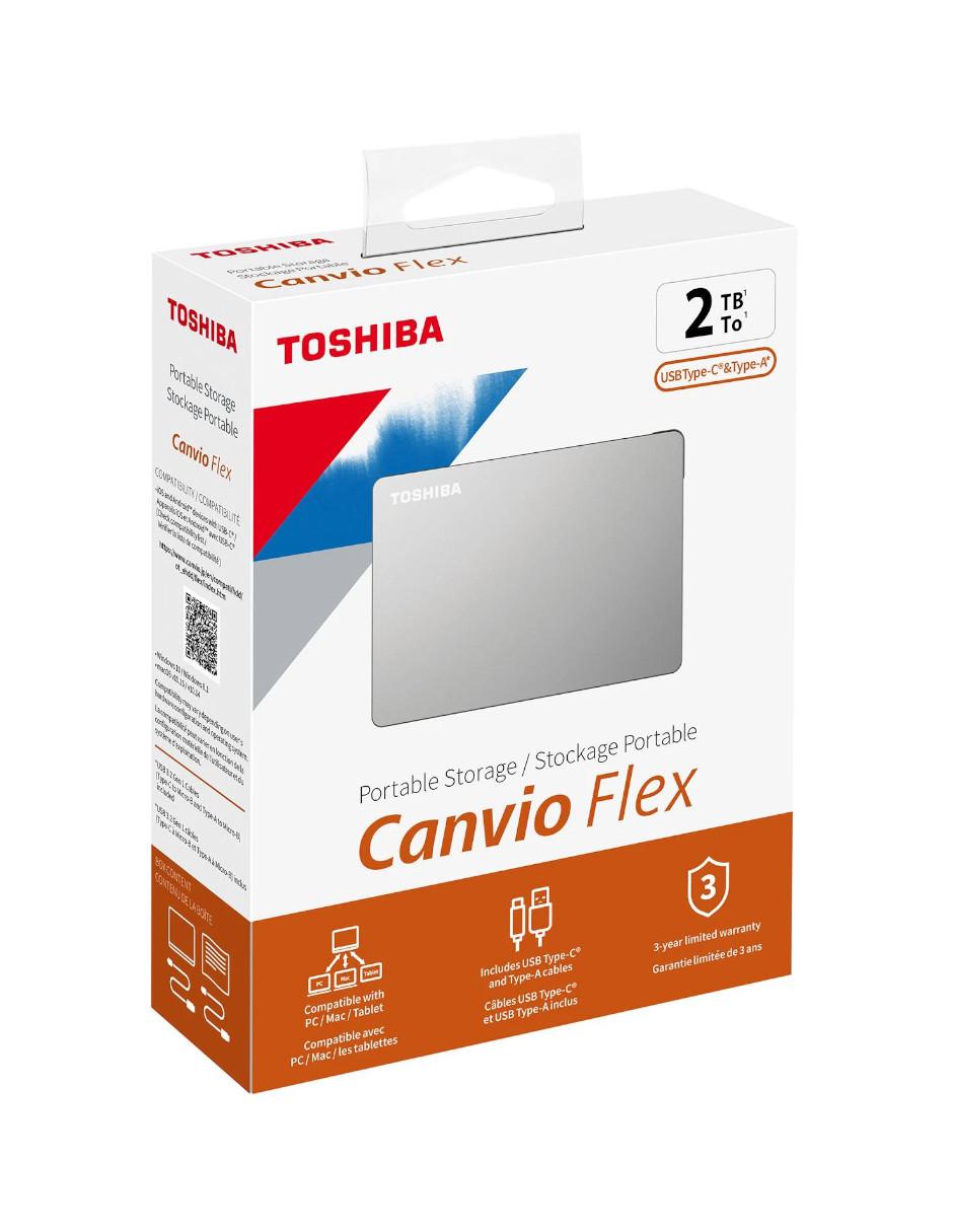 Disco duro externo capacidad 2 TB 3