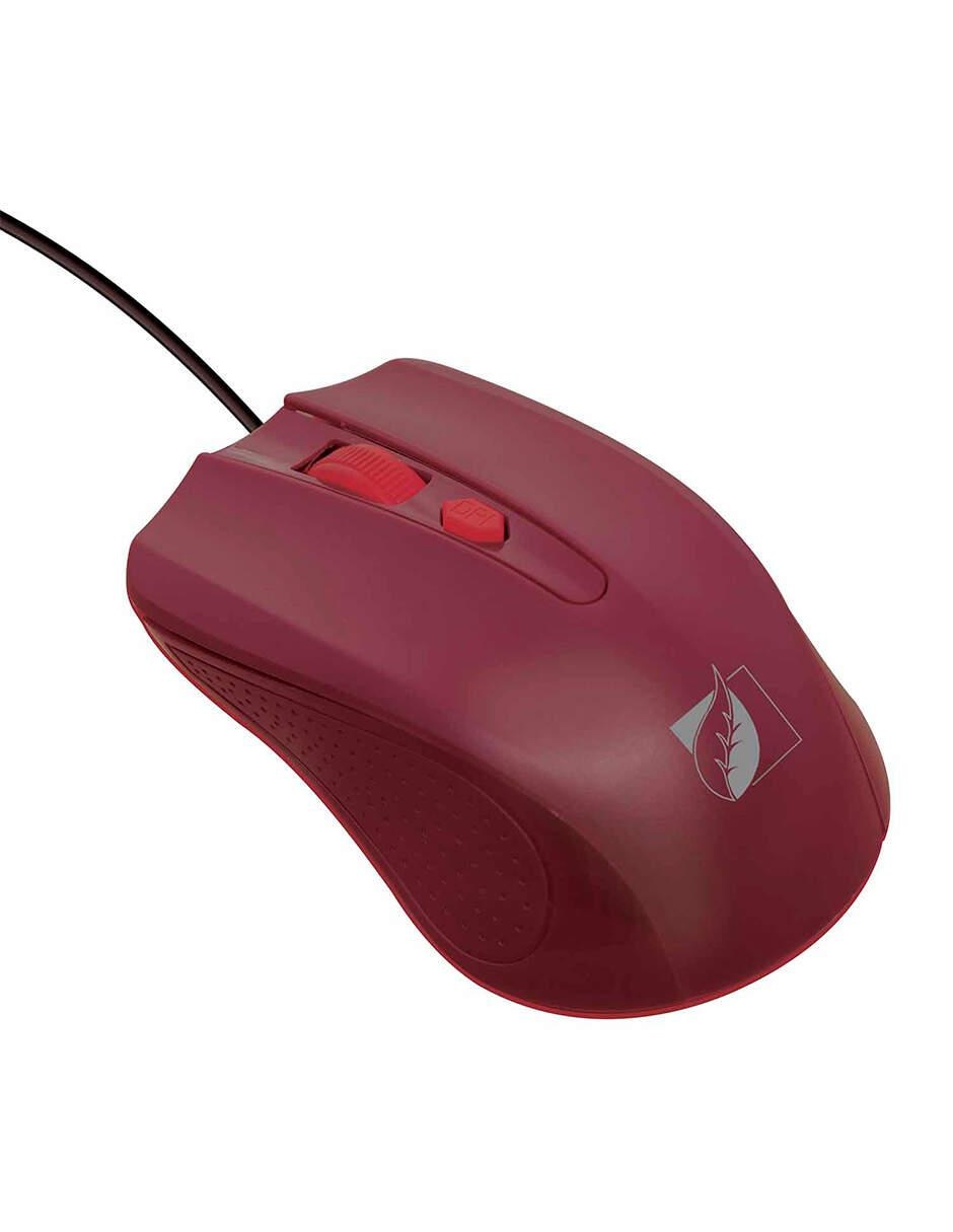 Mouse Ergonómico Green Leaf USB 1000 dpis