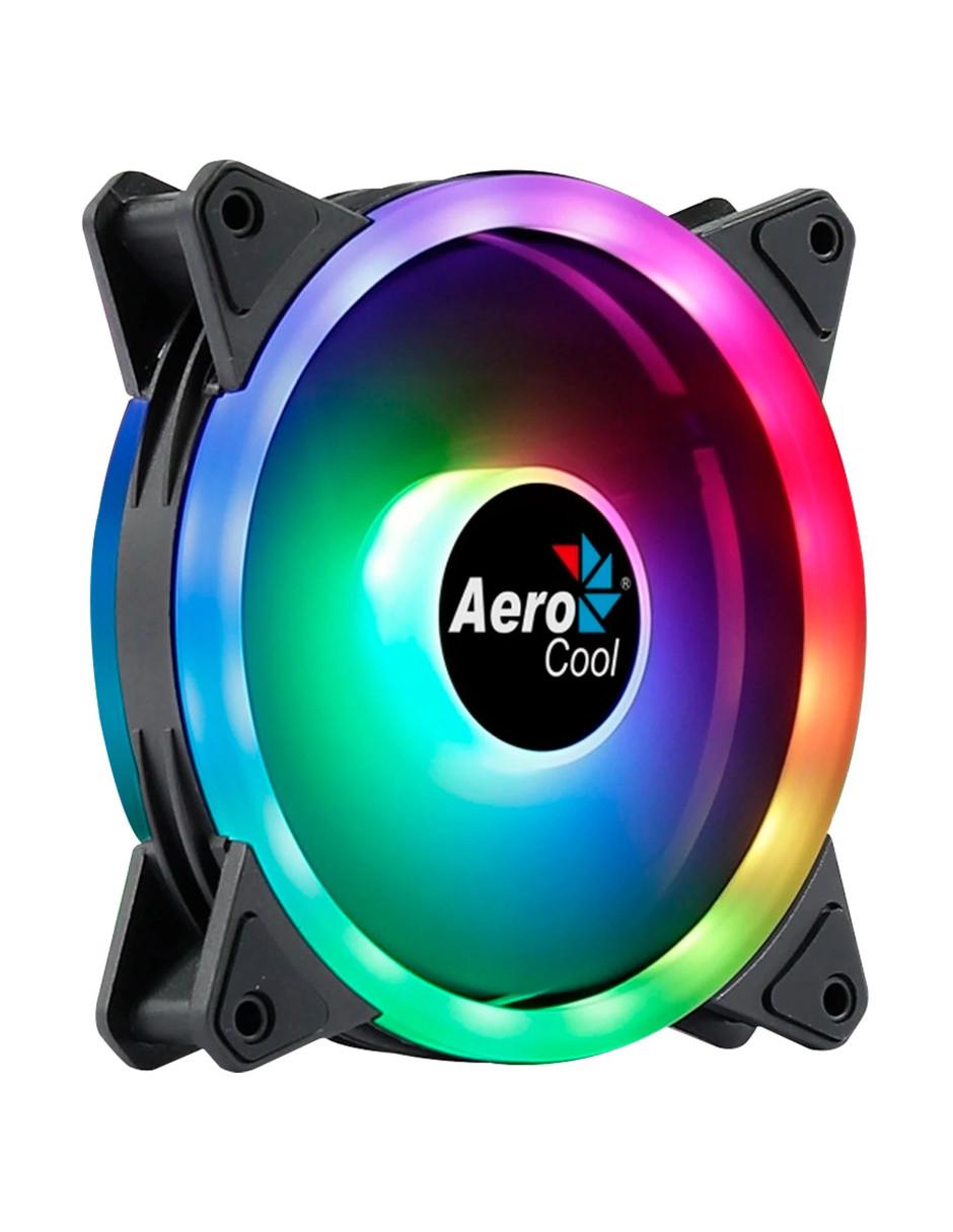 Set 3 Ventiladores Gamer Duo 12 Pro RGB 120mm + Control 3