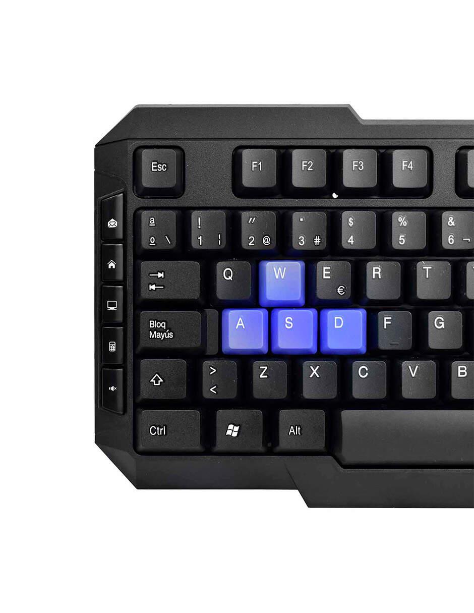Set Teclado y Mouse Inalámbrico Green Leaf 5