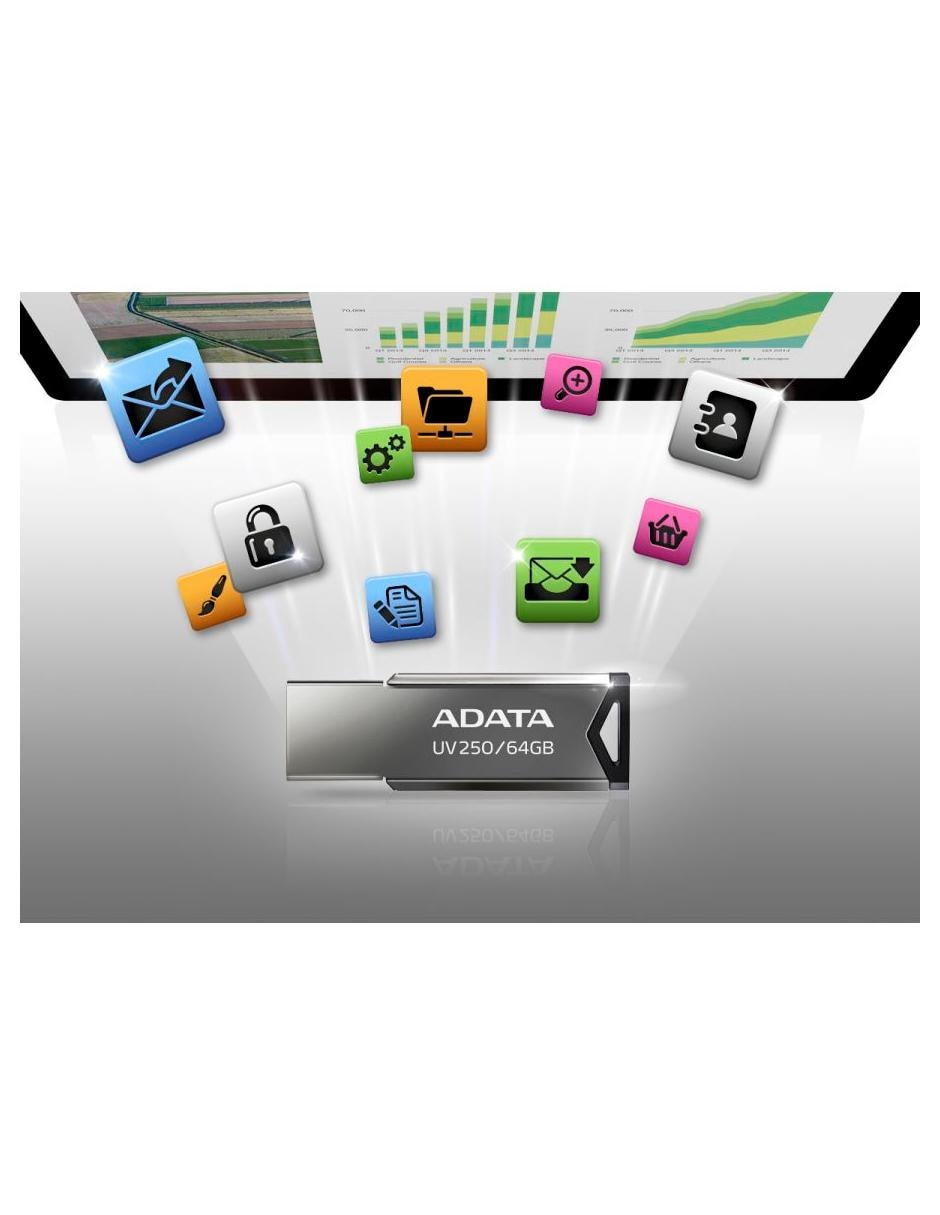 Memoria Flash UV250 16GB USB 2.0 (AUV250-16G-RBK) 4