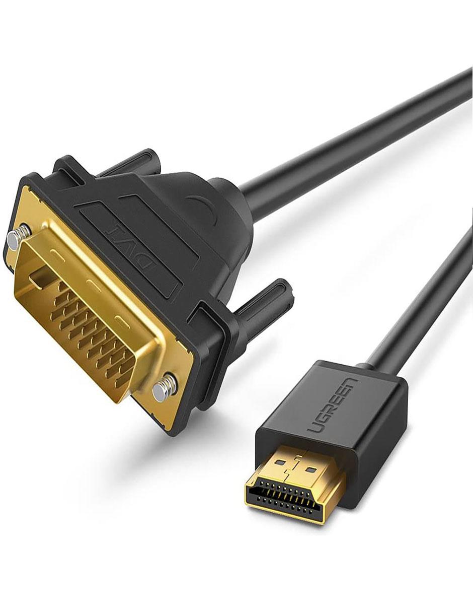 CABLE HDMI MACHO A DVI-D MACHO 1.5 METROS