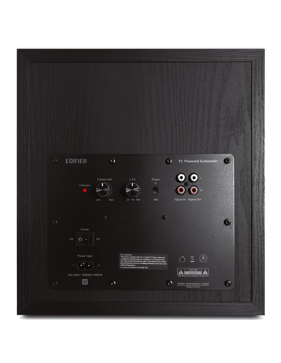 Subwoofer T5 BLACK 5
