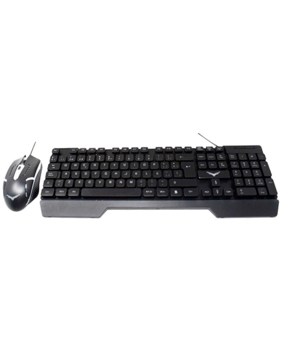 Set Teclado y Mouse NA-0951 Alámbrico Retroiluminado 4
