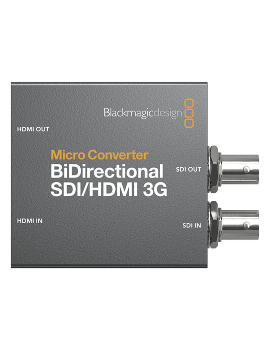 Micro Convertidor Bidireccional SDI/HDMI 3G con fuente