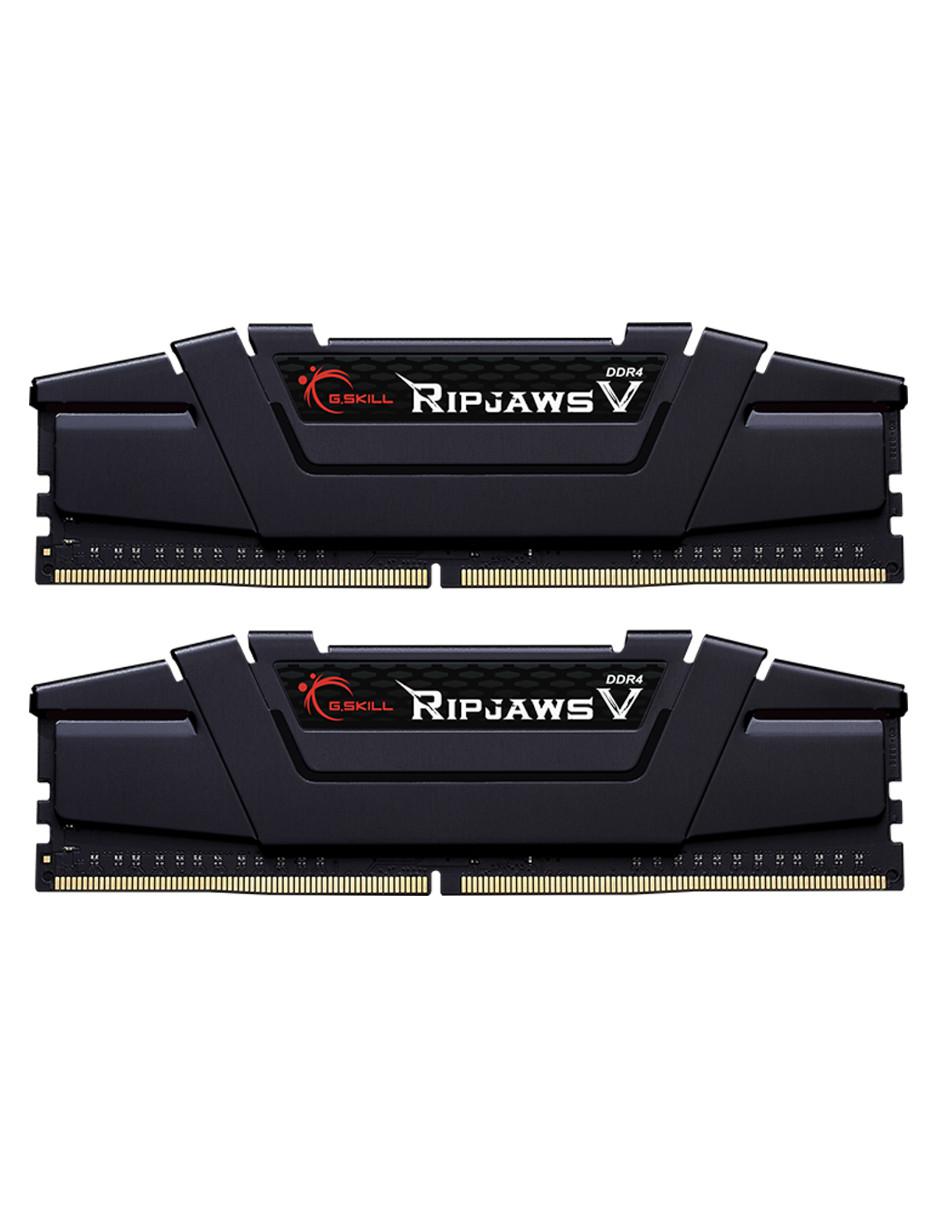 Memoria RAM DDR4 16GB 3200MHz G.Skill Ripjaws V 2x8GB F4-3200C16D-16GVKB Memoria RAM DDR4 16GB 3200MHz G.Skill Ripjaws V 2x8GB F4-3200C16D-16GVKB