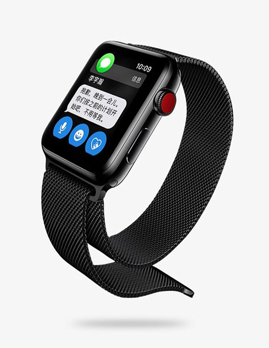 Correa Extensible Apple Watch Devia Metálica Milanese 38mm 40mm