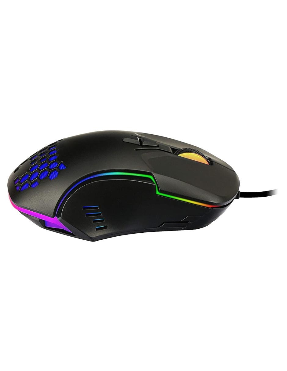 Mouse Gamer Dragon War RGB 6400Dpi 7 Botones NE-480P 3