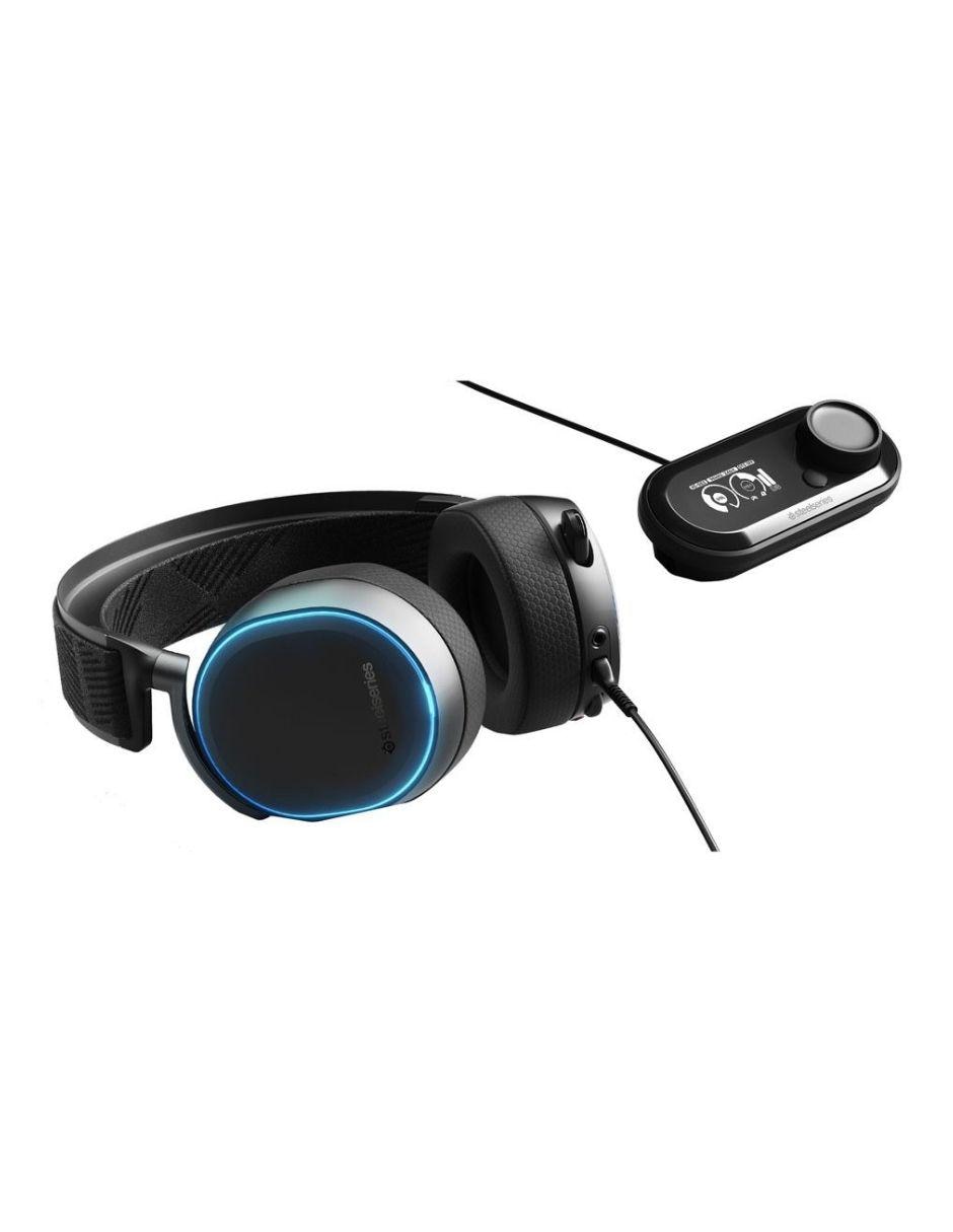 Audífonos Gaming Arctis Pro Alámbricos con Cancelación de Ruido + GameDAC Black 2
