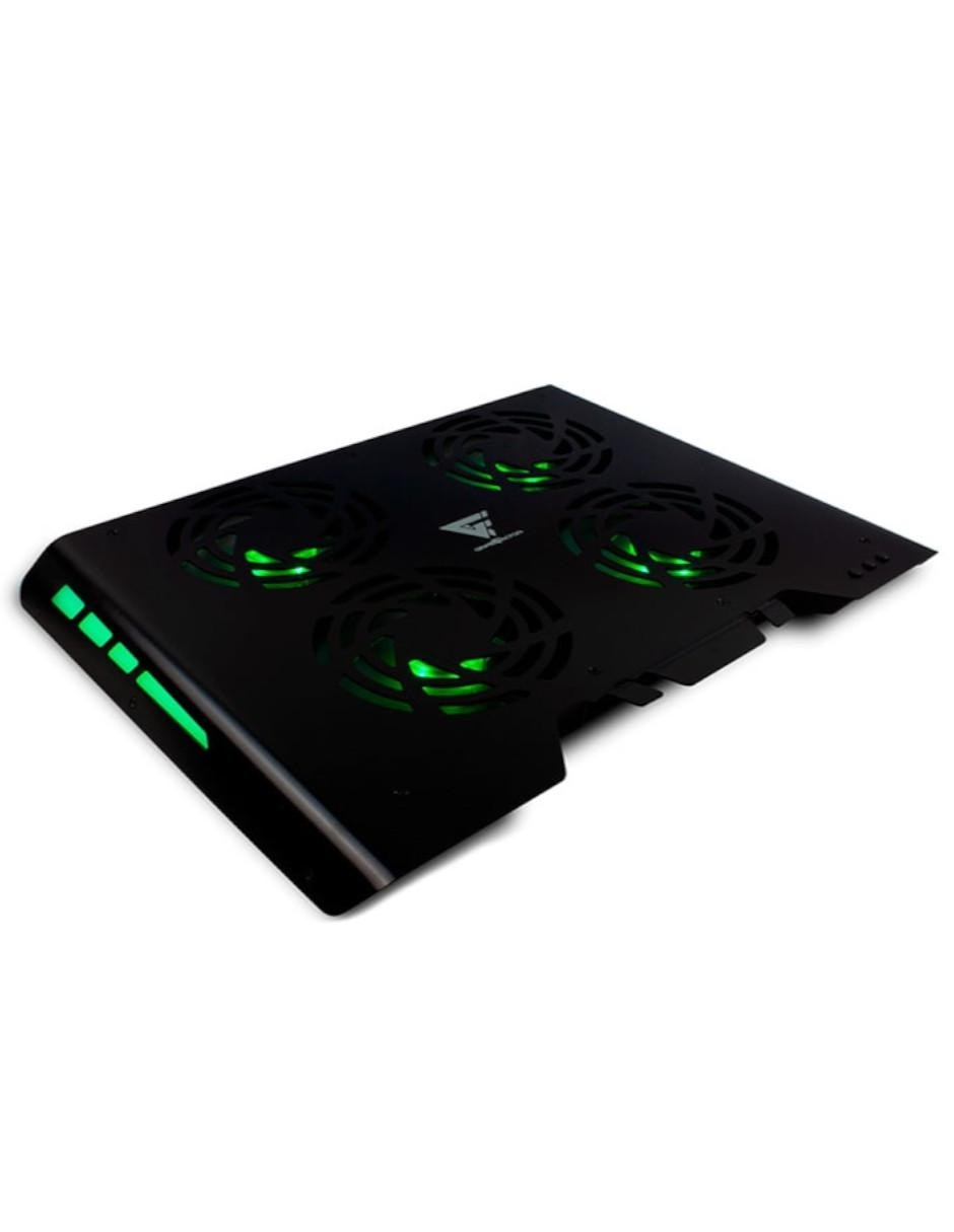 Base Enfriadora Gamer para Laptop CPG400 4 Fan RGB USB 1