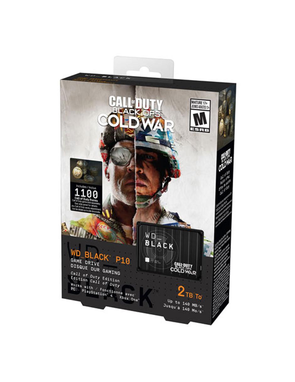 Disco Duro Externo 2TB P10 Consola Xbox X S PS4 WDBAZC0020BBK-WESN 3