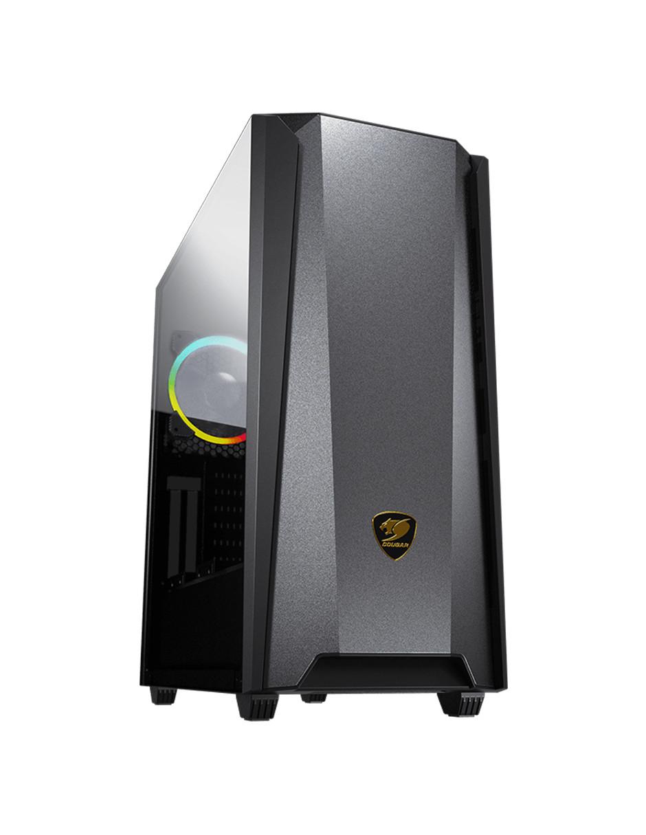 Gabinete Gamer MX660 Iron RGB Cristal Templado