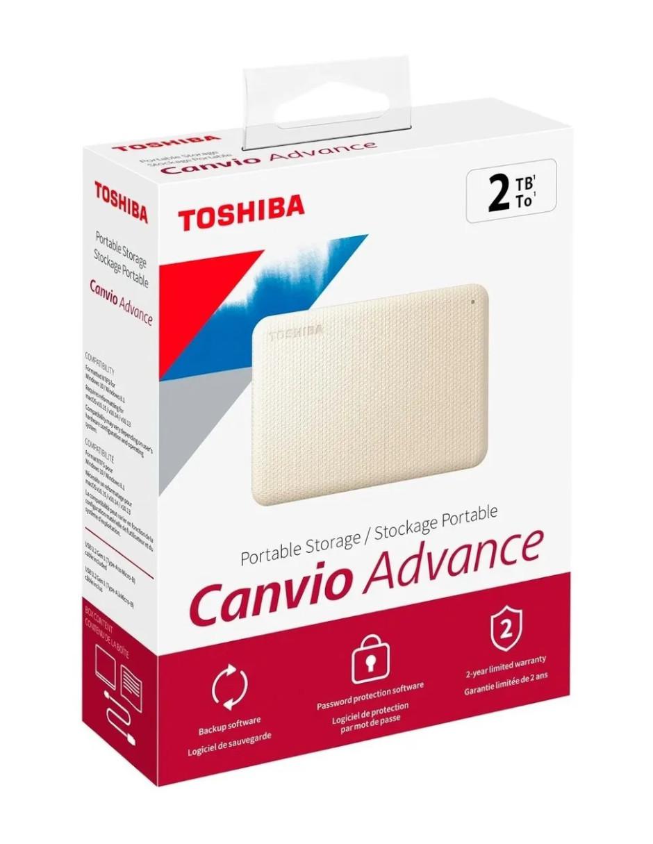 Disco duro externo capacidad 2 TB 4