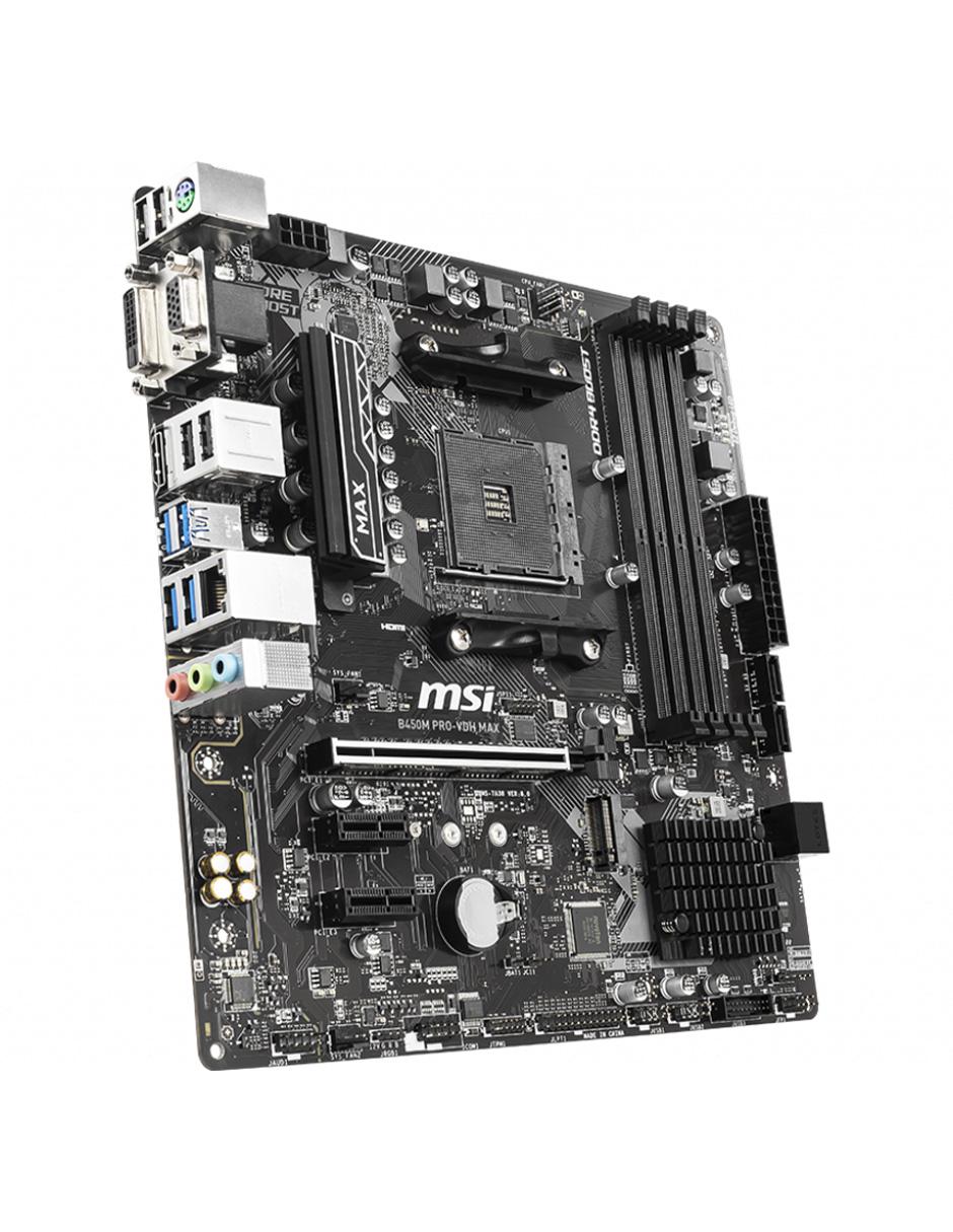 Motherboard B450M-PRO-VDH-MX AM4 Ryzen B450M-PRO-VDH-MX 2