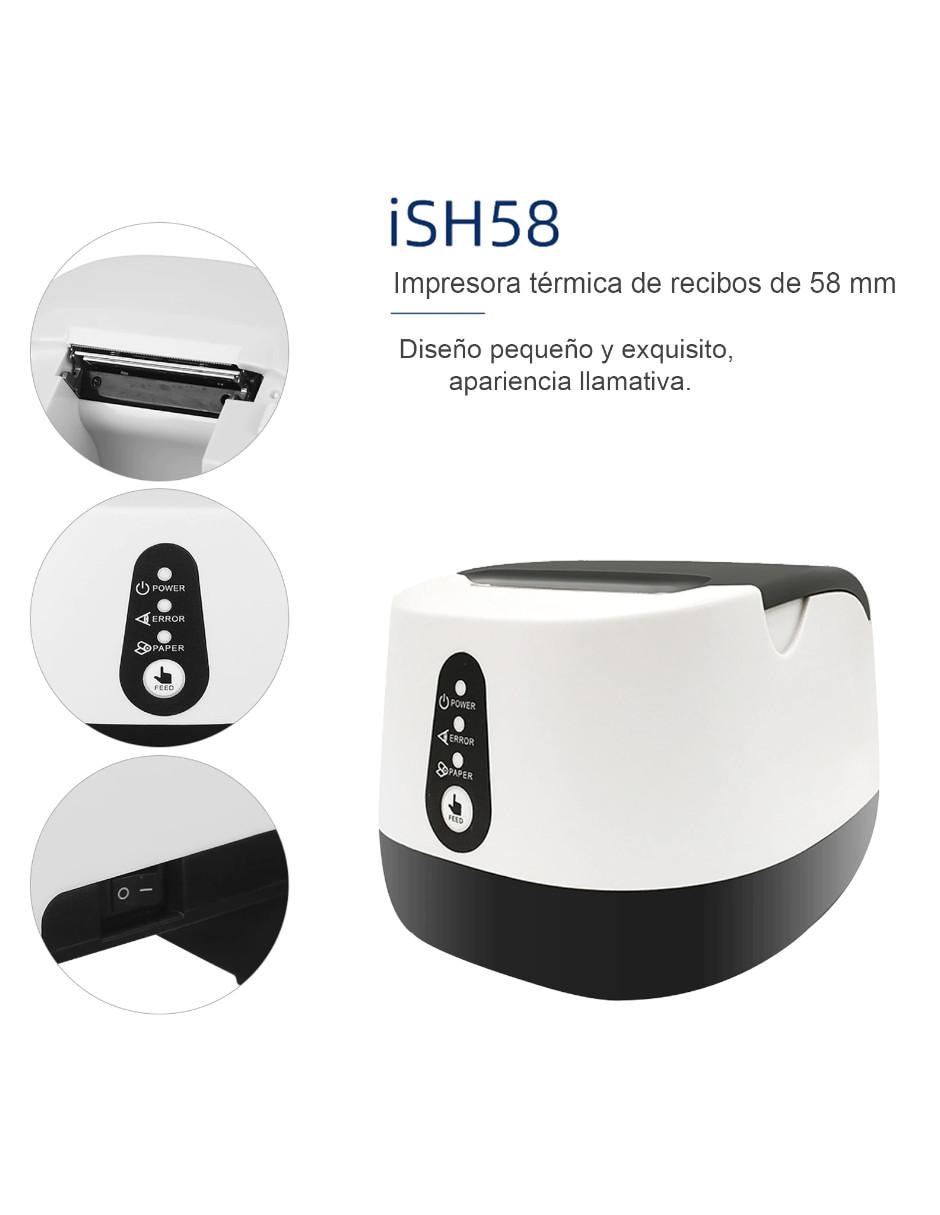 Impresora eléctrica Ish58 térmica alámbrica monocromática 3