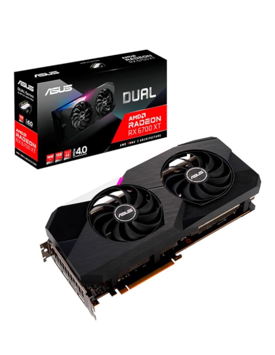 Tarjeta de Video Radeon RX 6700XT 12GB GDDR6 DUAL-RX6700XT-12G 1