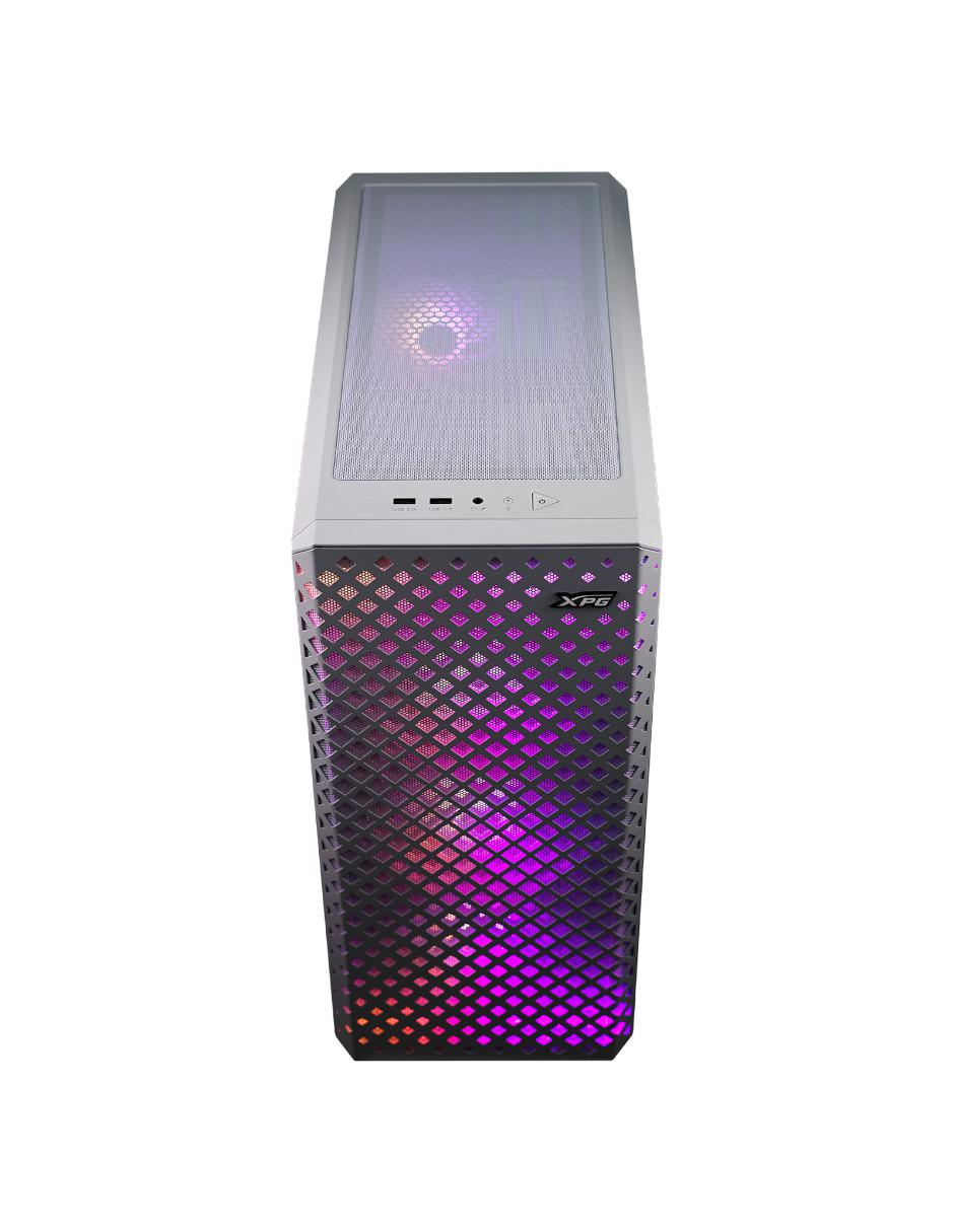 Gabinete Gamer Defender Pro 3 Fan ARGB Cristal Templado Defender PRO-WHCWW 2
