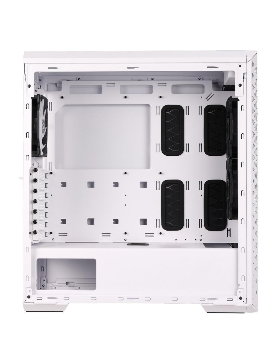 Gabinete Gamer Defender Pro 3 Fan ARGB Cristal Templado Defender PRO-WHCWW 3
