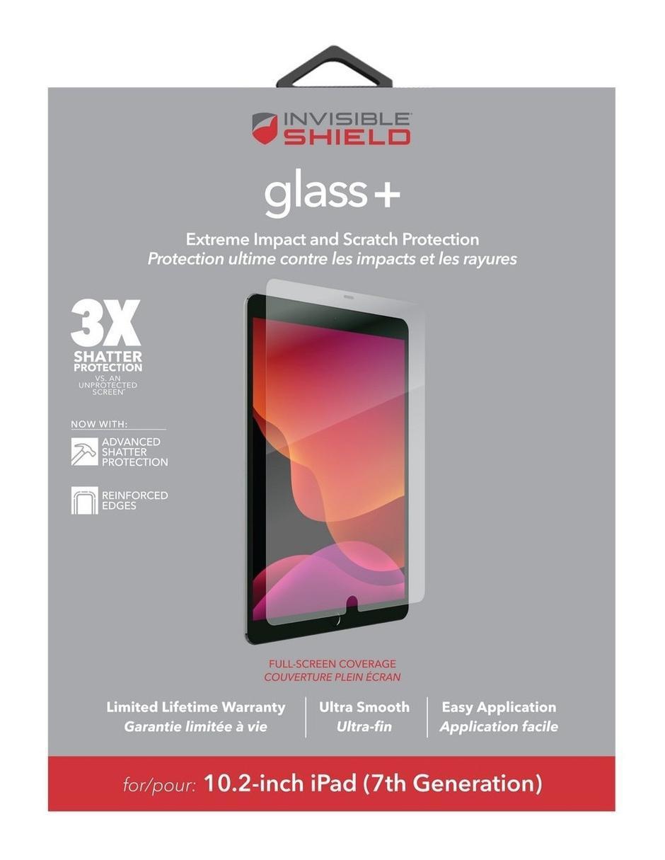 Mica Vidrio Templado para iPad 10.2 Invisibleshield Glass+ 3