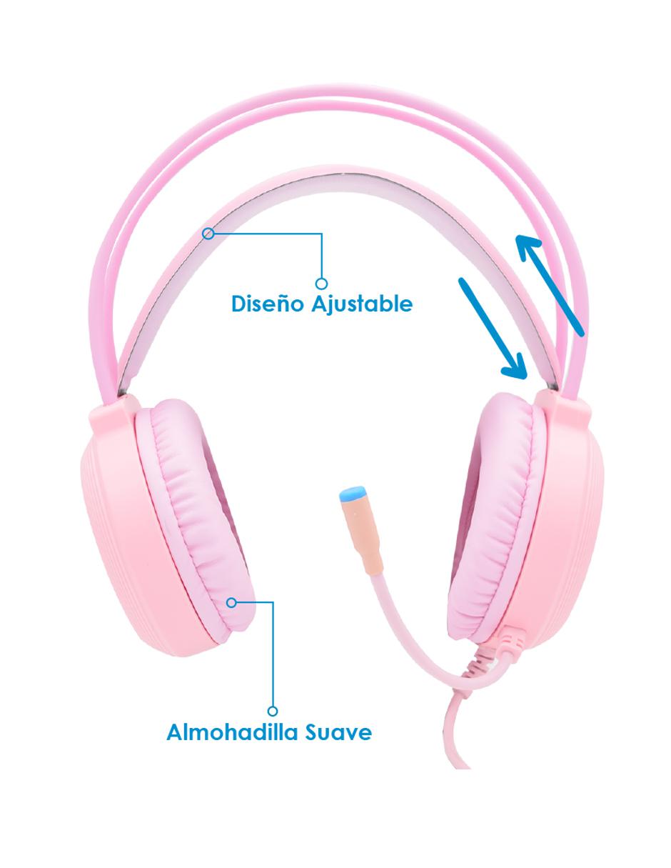 Audífonos gamer over - ear X9S Alámbricos 2