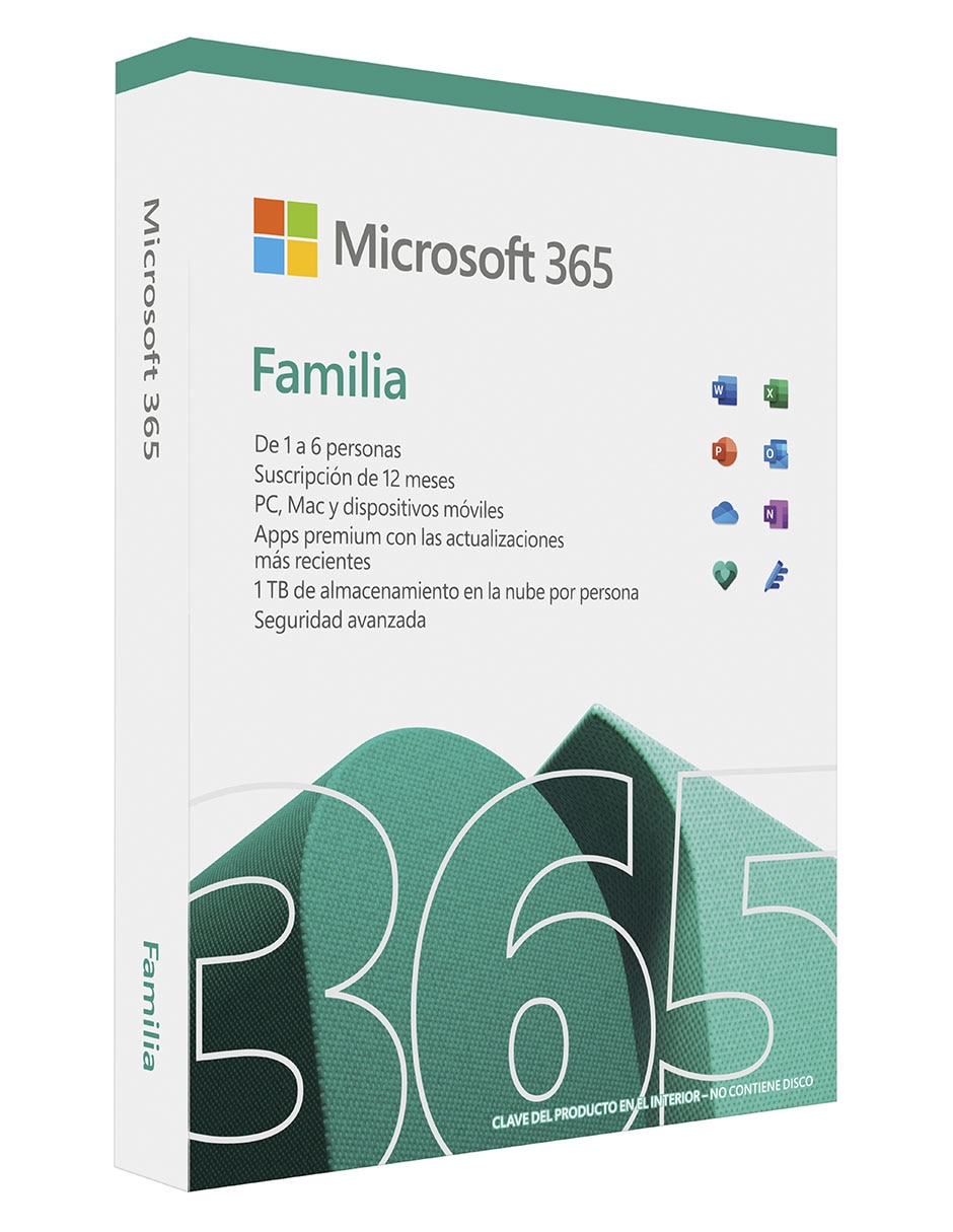 Licencia Office Microsoft 365 para más de 5 equipos 
