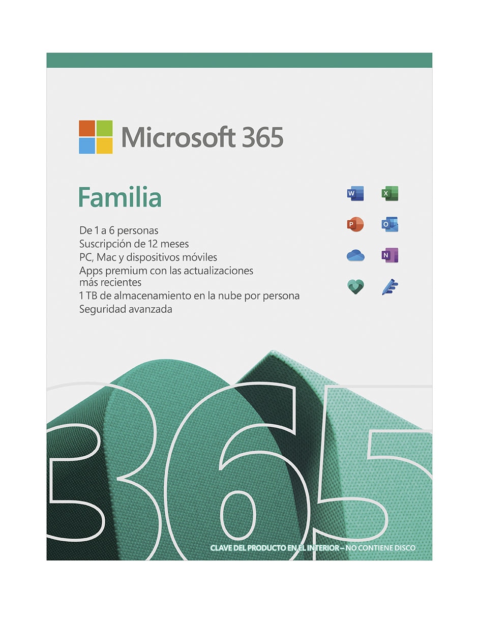 Microsoft 365 Office para 6 usuarios 2