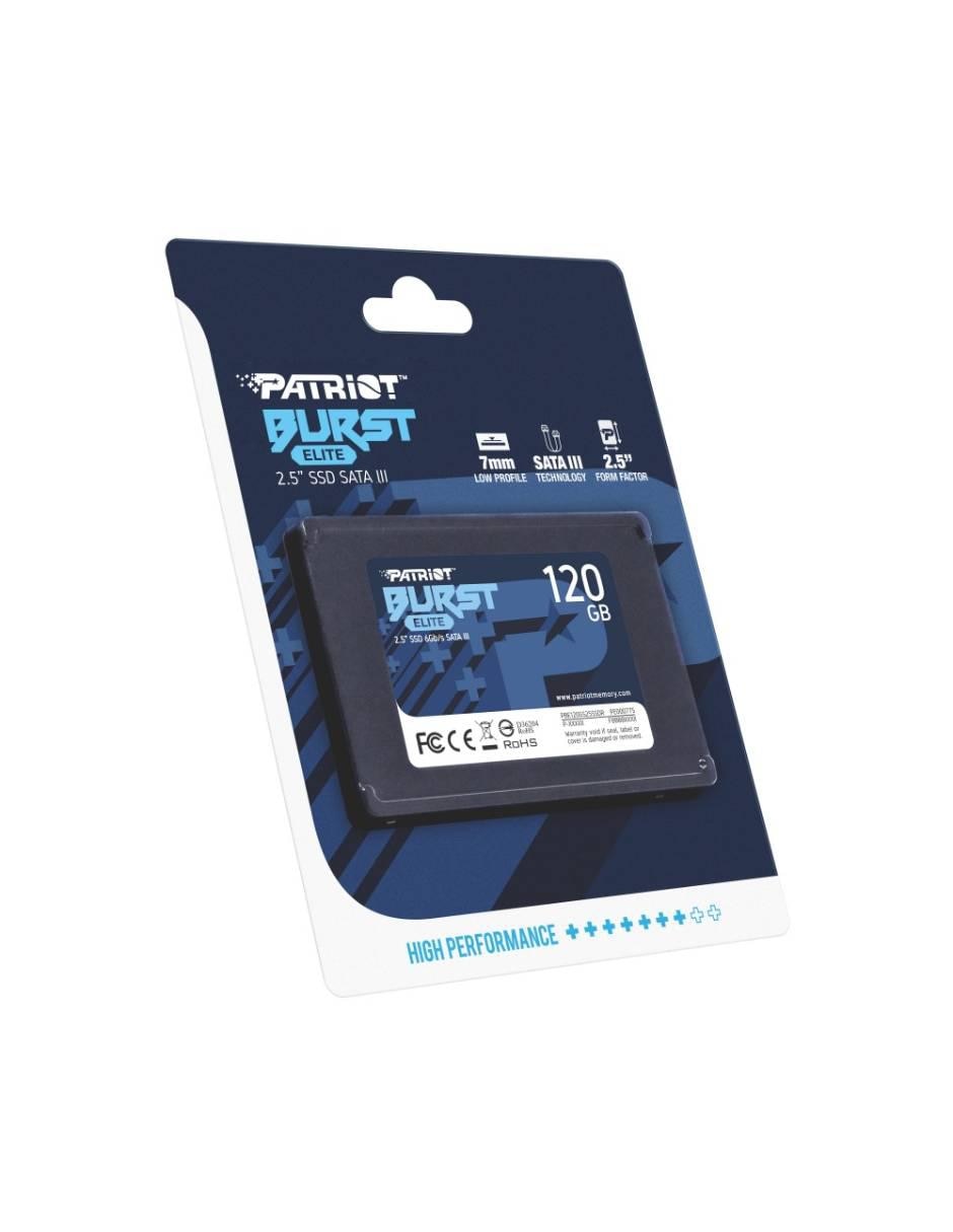 Unidad SSD capacidad 120 GB 5