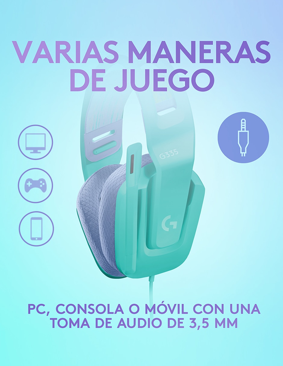 Audífonos Over-Ear 335 Alámbricos 3