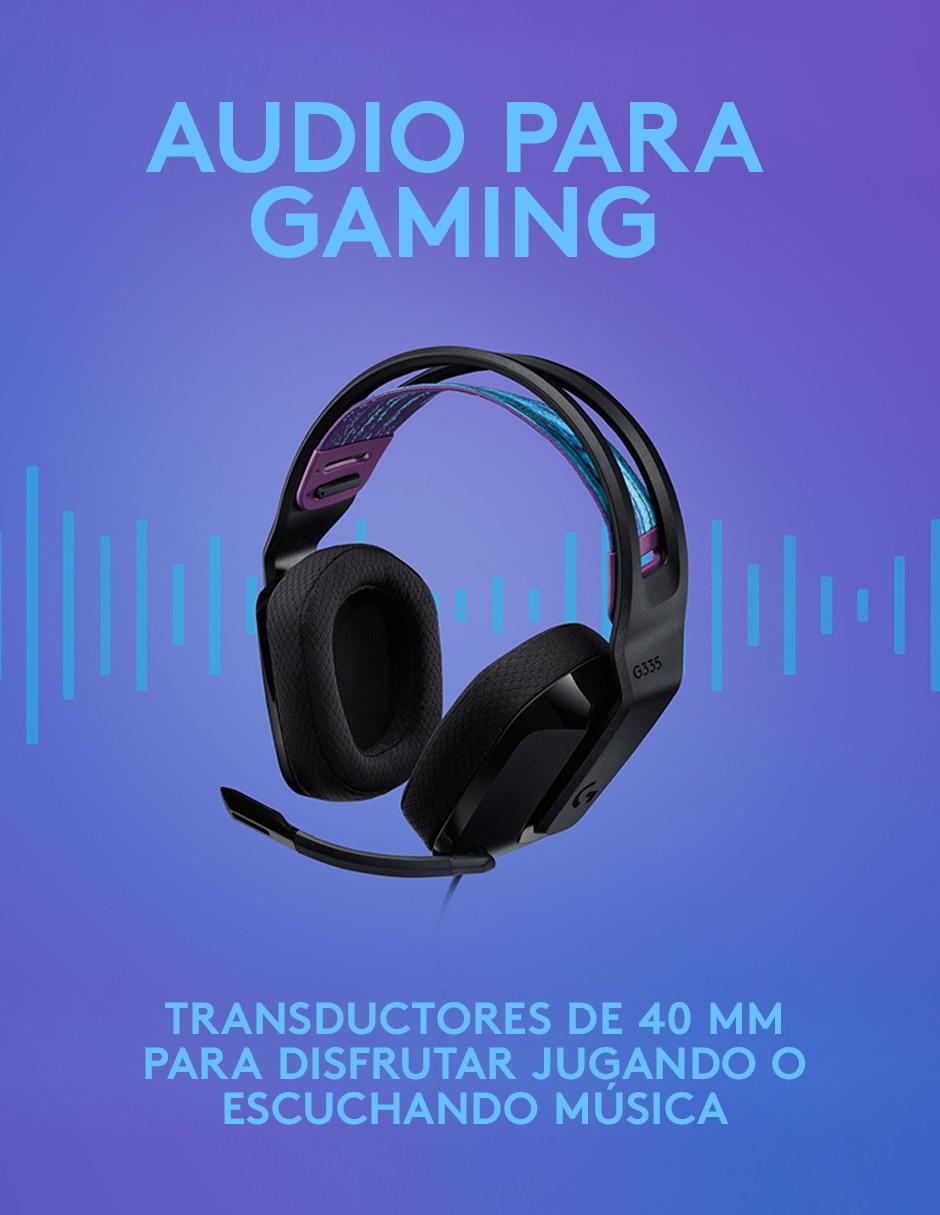 Audífonos Over-Ear 335 Alámbricos 10