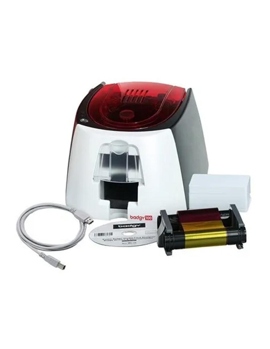 Impresora Badgy 100 de transferencia térmica inalámbrica a color 7