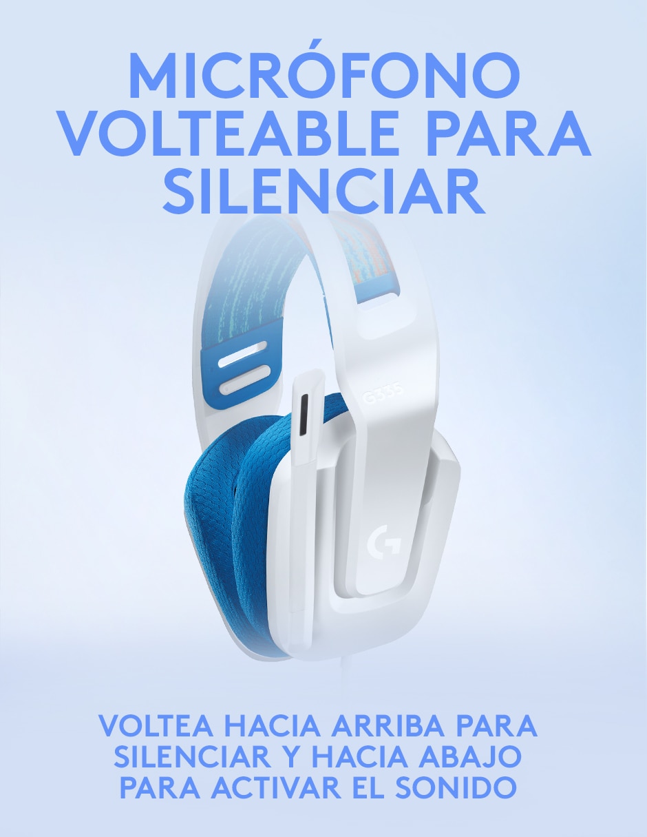 Audífonos Gamer Over-Ear 335 Alámbrico 5