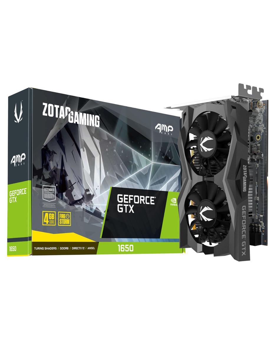 Tarjeta de Video GeForce GTX 1650 AMP Core GDDR6 ZT-T16520J-10L Tarjeta de Video GeForce GTX 1650 AMP Core GDDR6 ZT-T16520J-10L