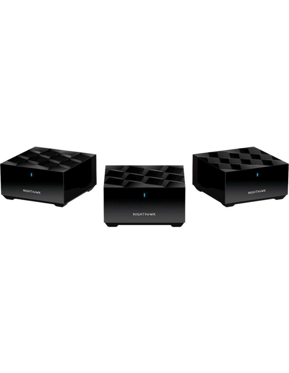 Set Mesh System Nighthaw Dual-Band WiFi 6 Set Mesh System Nighthaw Dual-Band WiFi 6