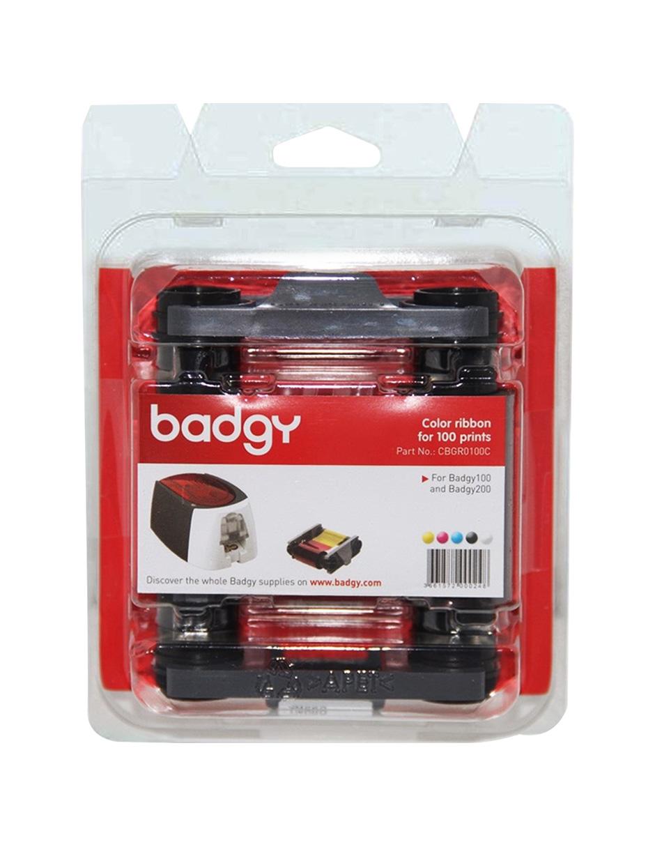 Cinta Ribbon 100 Impresiones CMYK para Badgy 100 y 200 3