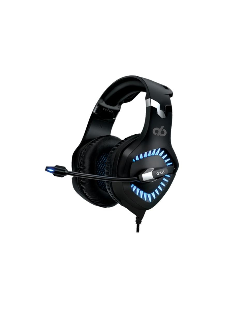 Audífonos Over Ear Alpha Bravo GX2 Gaming Headset Alámbricos con Cancelación de Ruido