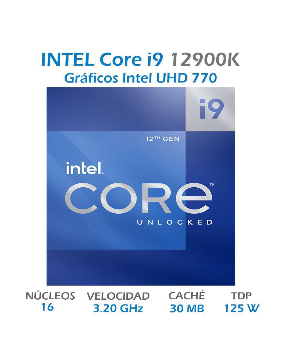 Procesador Core I9 12900K 3.2 GHz 16 Core 1700 BX8071512900K 2