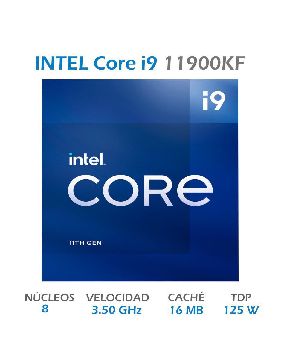 Procesador Core I9 11900KF 3.5 GHz 8 Core 1200 BX8070811900KF 2