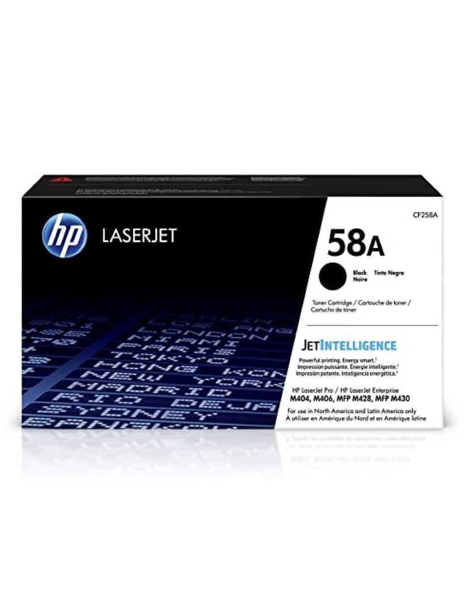 Toner 58A Negro 3000PAG CF258A S