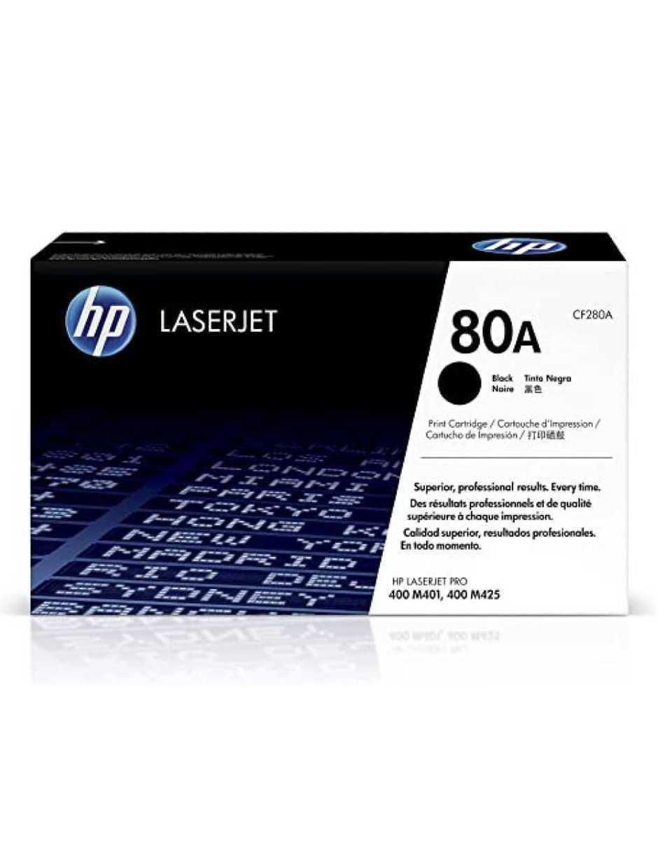 Toner 80A Negro 2560PAG CF280A Toner 80A Negro 2560PAG CF280A