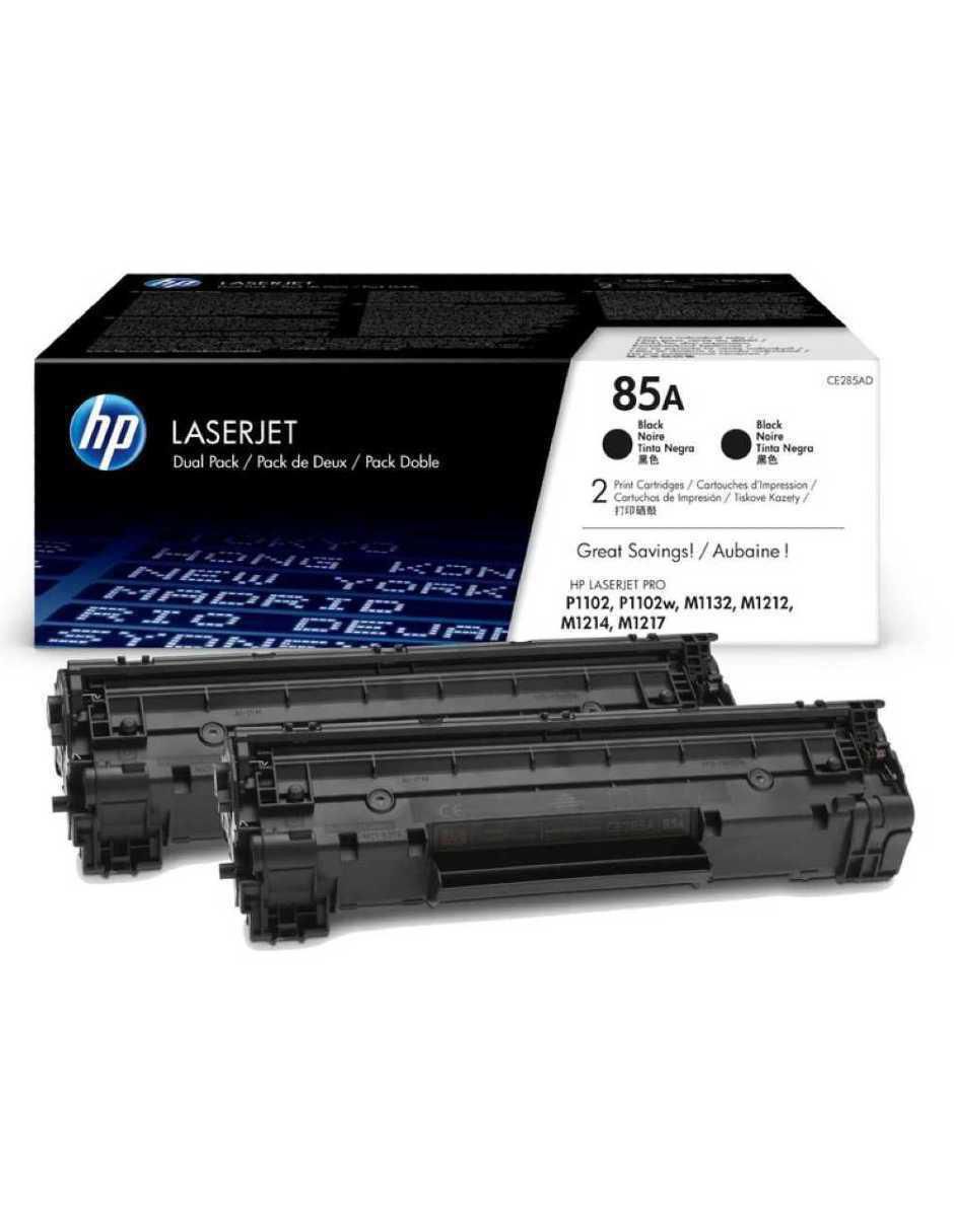 Toner 85A Negro 1600PAG DUAL PACK CE285AD 2