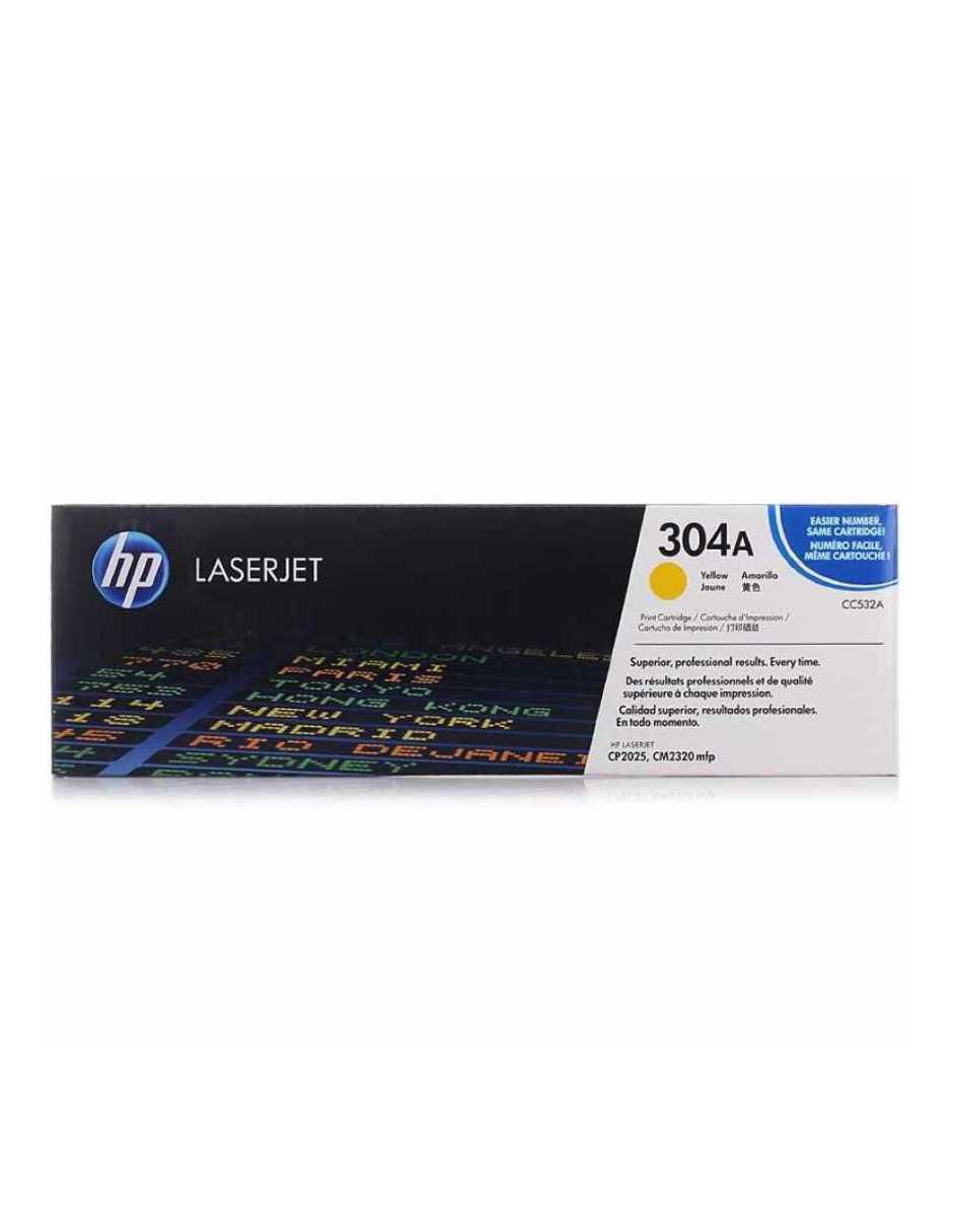 Toner 304A Amarillo 2800PAG CC532A S 1