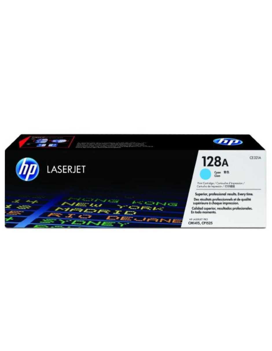 Toner 128A Cyan 1300PAG CE321A Toner 128A Cyan 1300PAG CE321A