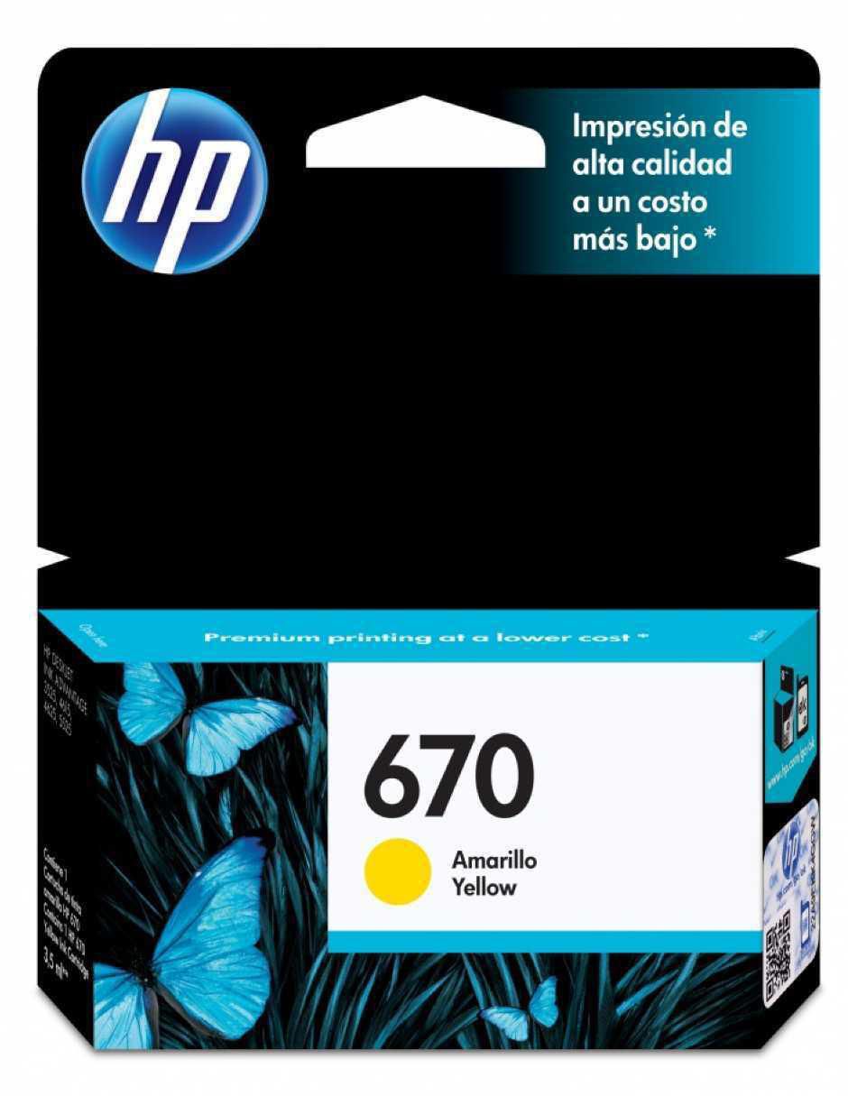 Cartucho de tinta 670 2