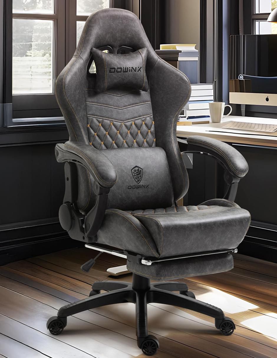 Silla Gamer con masajeador Exec Pro 6689 Dowinx